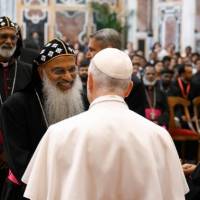 Udienza ai partecipanti al Convegno dei fedeli della Chiesa Arcivescovile Maggiore Siro-Malankarese residenti in Europa