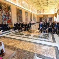Udienza alla Delegazione della Società di San Vincenzo de’ Paoli, degli Stati Uniti d’America