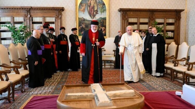 Papa e Cristiani del Medio Oriente