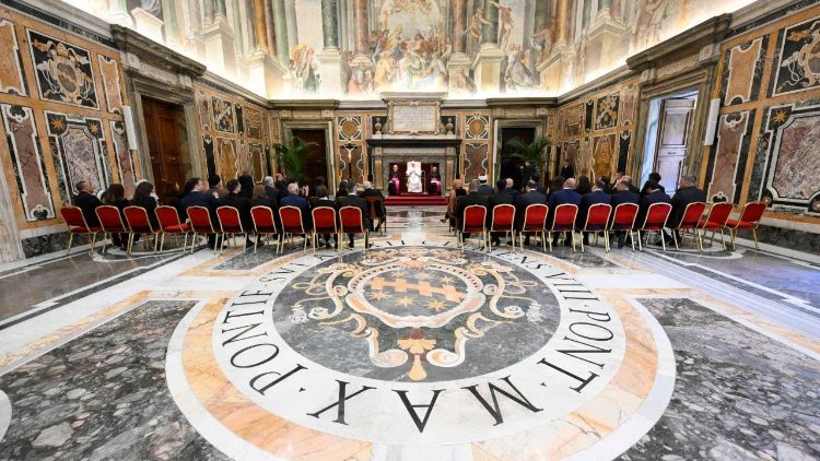 Udienza partecipanti Colloquio Dicastero Dialogo Interreligioso Royal Institute Inter Faith Studies