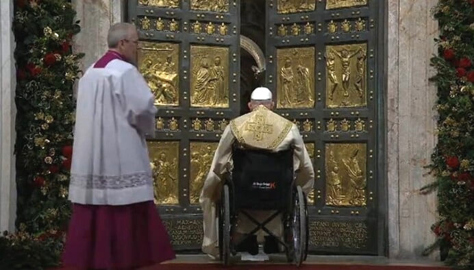 apertura porta santa