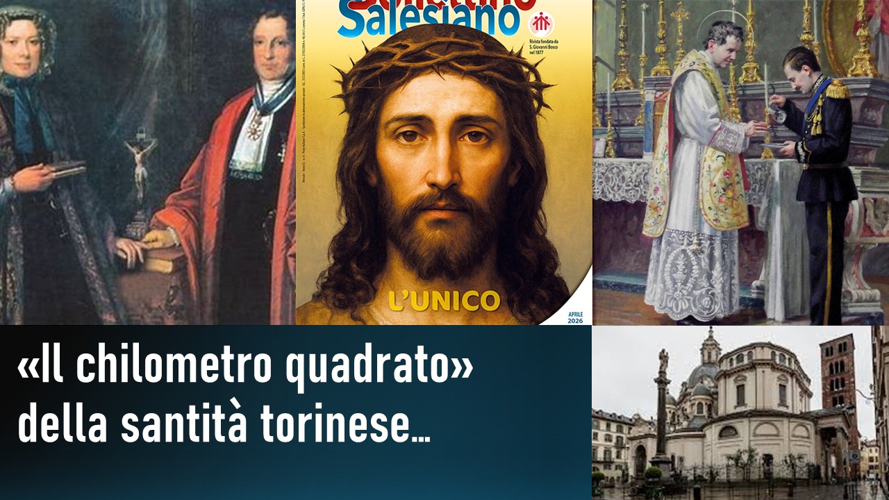Il chilometro quadrato della santita torinese