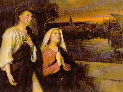 SANTA MONICA MADRE DI SANTAGOSTINO VESCOVO