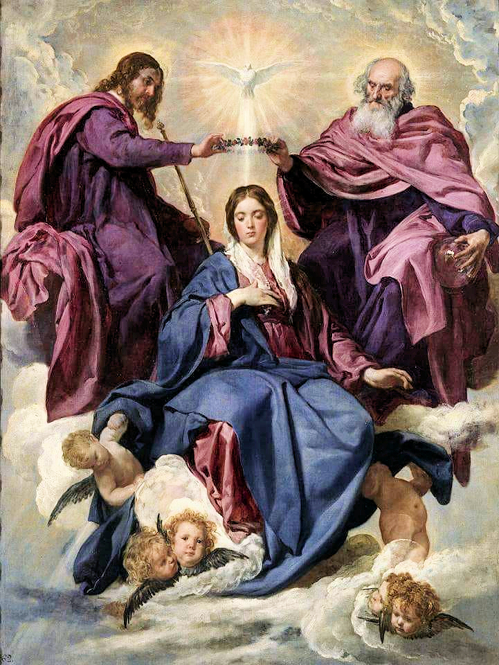 La SSma Trinita incorona Maria