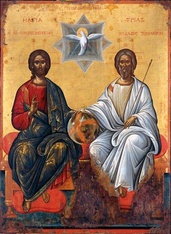 santa trinità icona antica