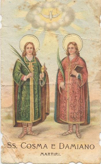 SS. COSMA E DAMIANO MARTIRI