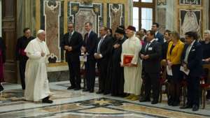 Udienza partecipanti alla Conferenza Tackling violence committed in the name of religion