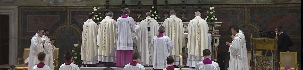 Pope Francis ad orientem