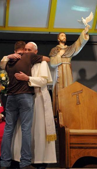 Papa e san Francesco