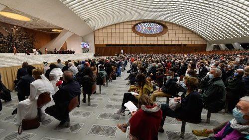 Udienza post COVID Lockdown Aula Paolo VI