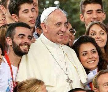 giovani e papa Francesco