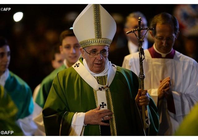 papa Francesco Pietralata
