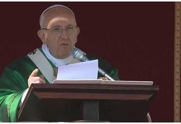 papa Francesco annuncio sagrato