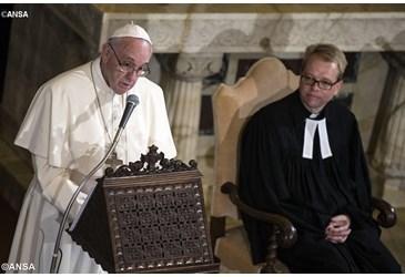 papa Francesco luterani diRoma