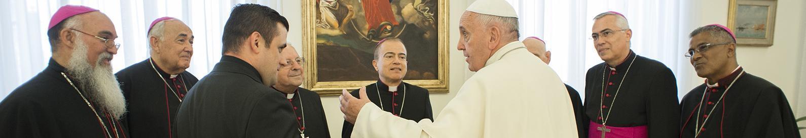 papa Francesco presuli Porto Rico