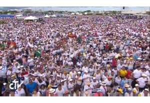 500mila fedeli alla Messa a Cartagena