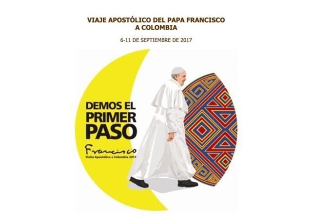 Logo del Viaggio Apostolico di Papa Francesco in Colombia 6 11 settembre 2017 RV
