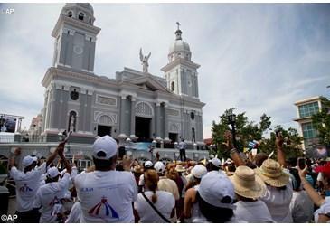 papa Francesco cattedrale Santiago