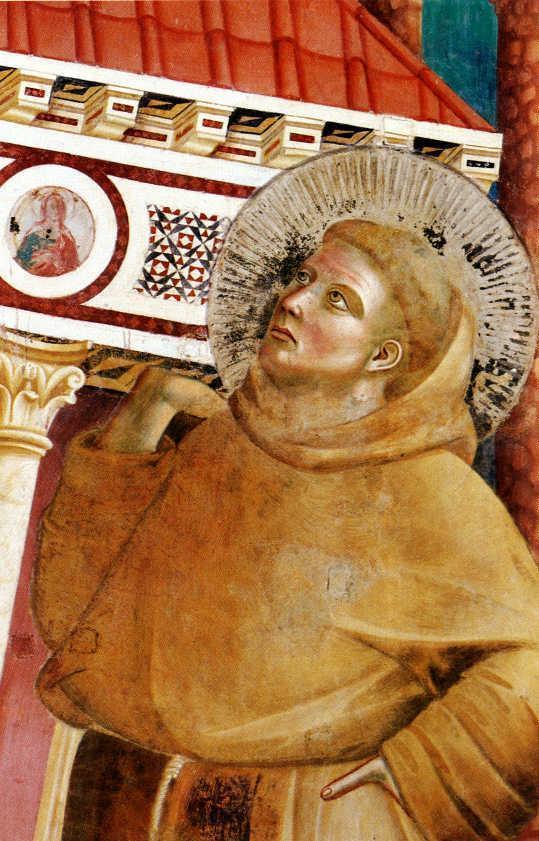 san francesco sostiene la chiesa