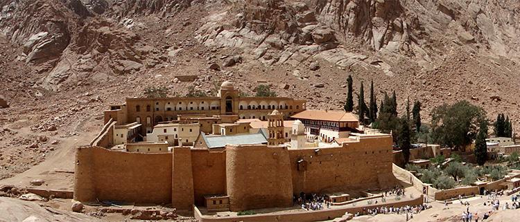 Santa Caterina monastero Sinai Panorama