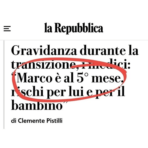 repubblica errore marchiano di genere