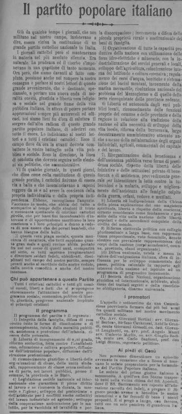 Partito Popolare Italiano