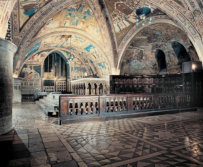 Assisi Altare Basilica inferiore