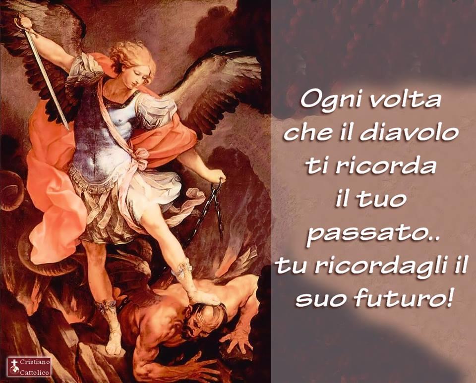 San Michele e satana