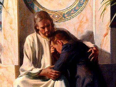 abbraccio benedicente