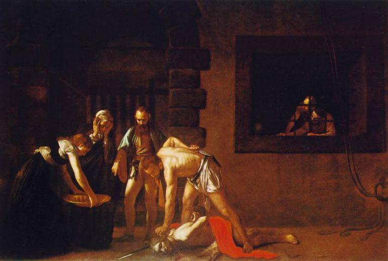 arte decapitazione di San Giovanni Battista