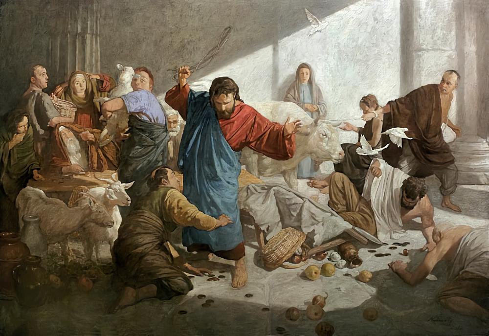 cleansing the temple