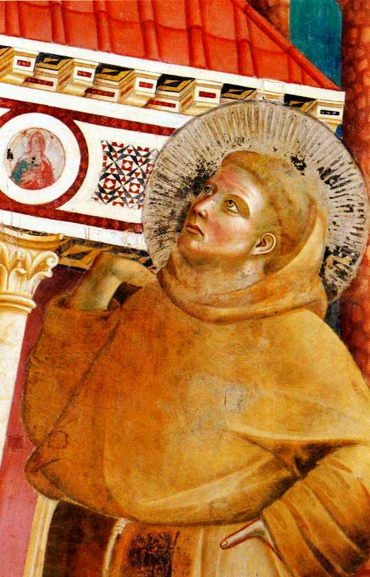 san francesco sostiene la chiesa